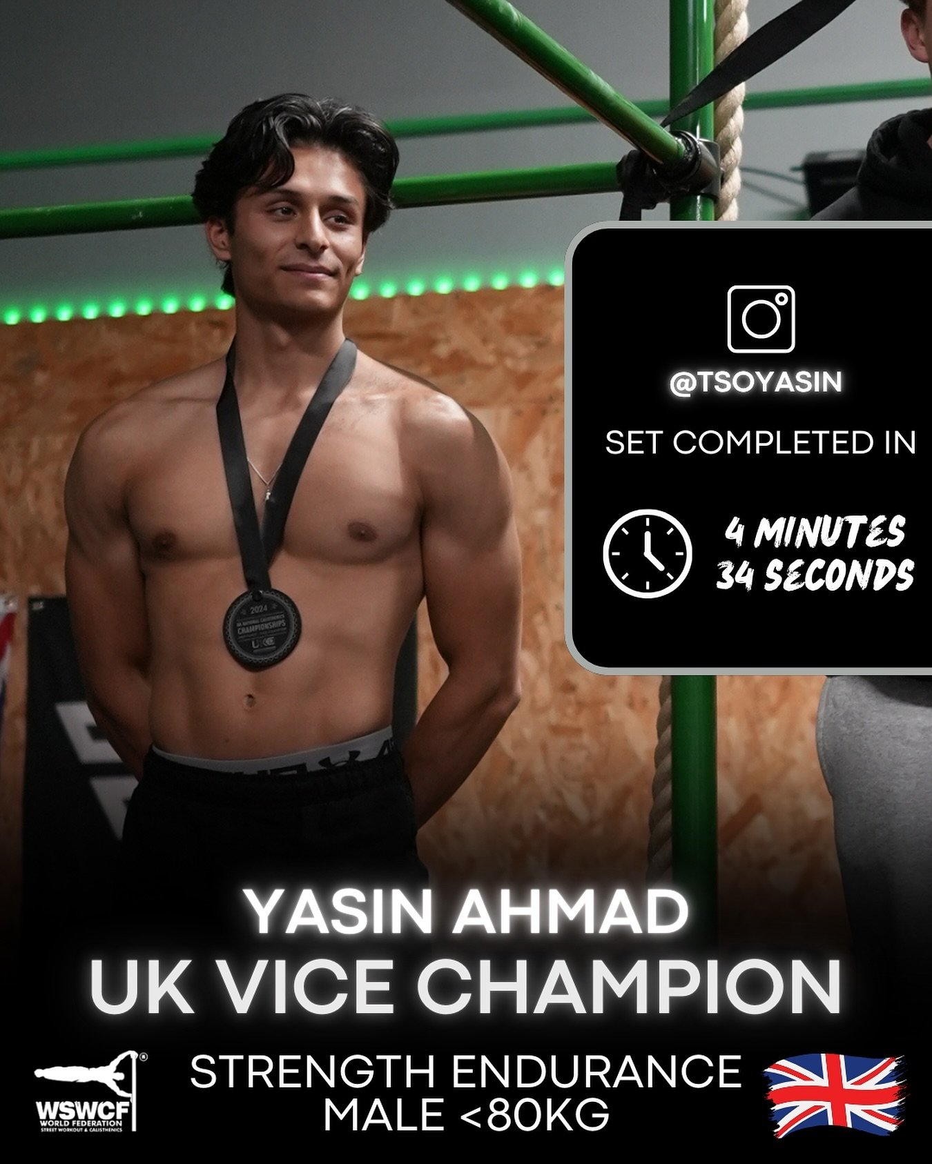UK Vice Calisthenics Champion